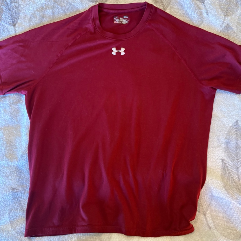 Under Armour Maroon HeatGear Shirt